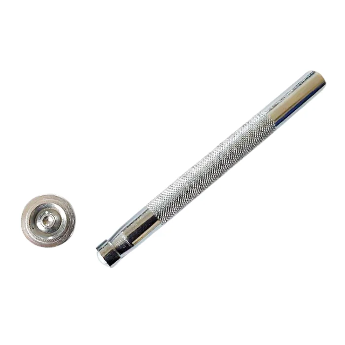 Outil à sertir manuel rivets n°8 Ø 6,35 mm – base et poinçon