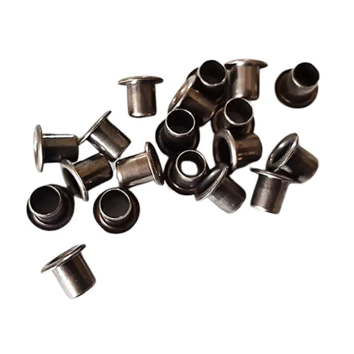 Rivet à sertir noir n°8-9 Ø 6,35 mm × 8 mm pour Kydex – lot de 20