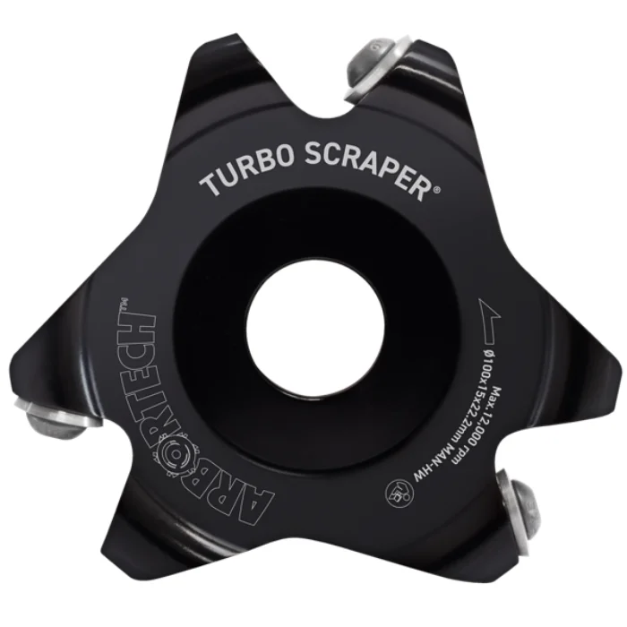 Disque Turbo Scraper à angle négatif Ø 100 mm