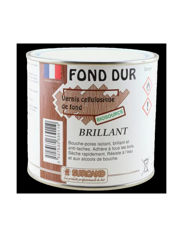 Vernis fond dur cellulosique