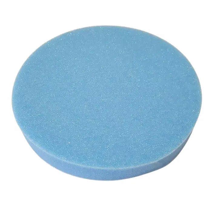 Pad mousse bleu Ø 150 mm application mécanique