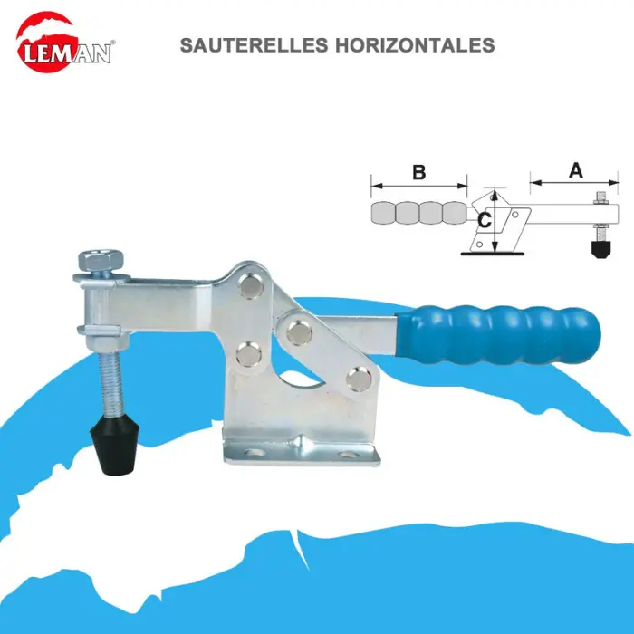 Sauterelle horizontale 70×100×55 mm