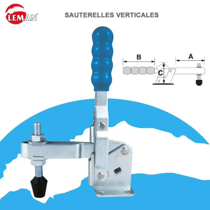Sauterelle verticale 50×100×42 mm
