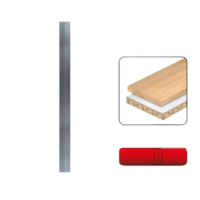 Fer de dégauchisseuse carbure HM 410×25×3 mm