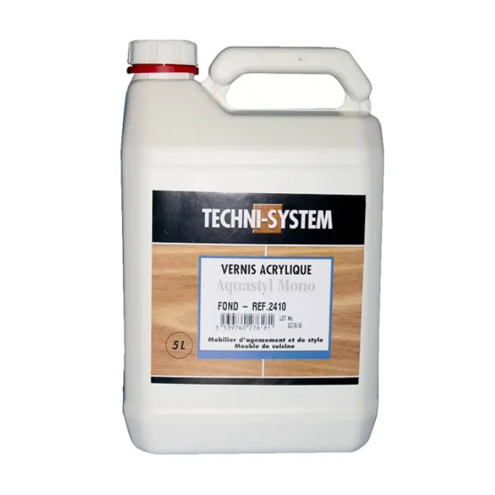 Vernis acrylique satiné 30 monocouche 5 L - Aquastyl Mono