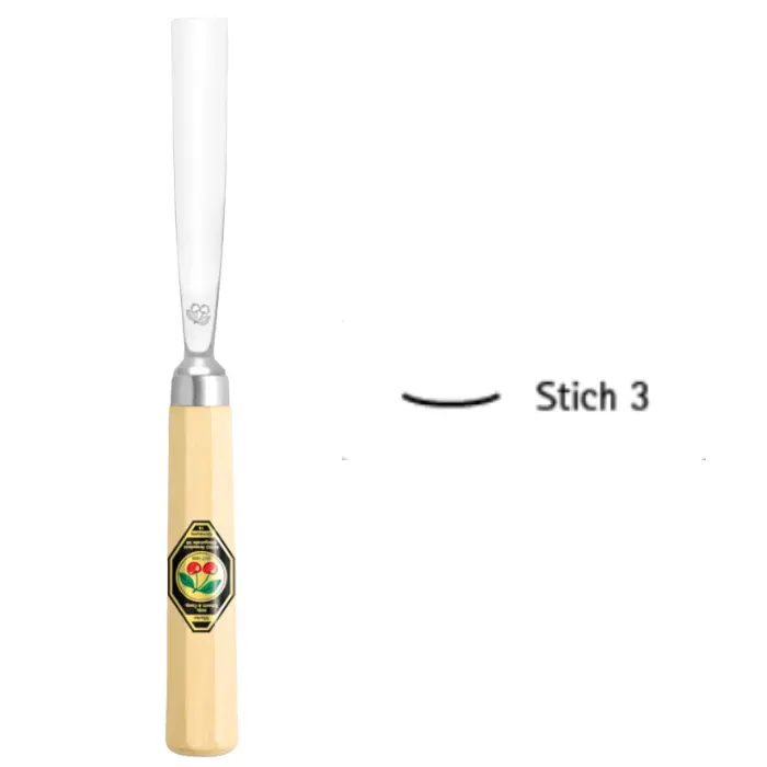Gouge droite coupe n°3 12-14 mm - 3103