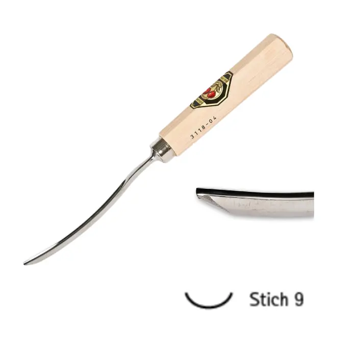 Gouge courbée