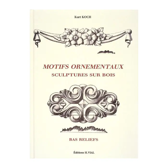 Motifs ornementaux - sculptures sur bois bas-reliefs