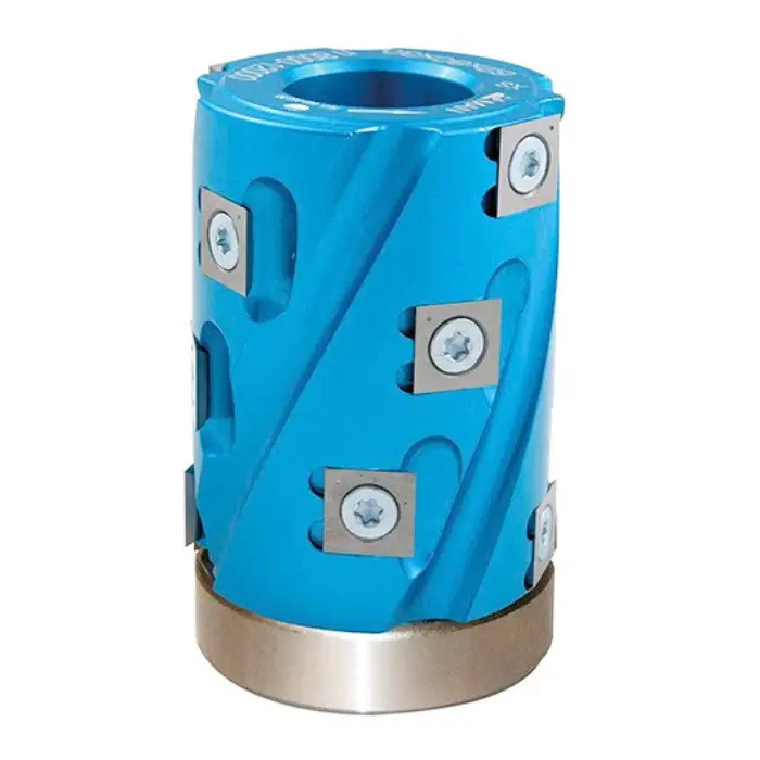 Porte-outils hélicoïdal à calibrer et chantourner Ø80 × H100 AL50