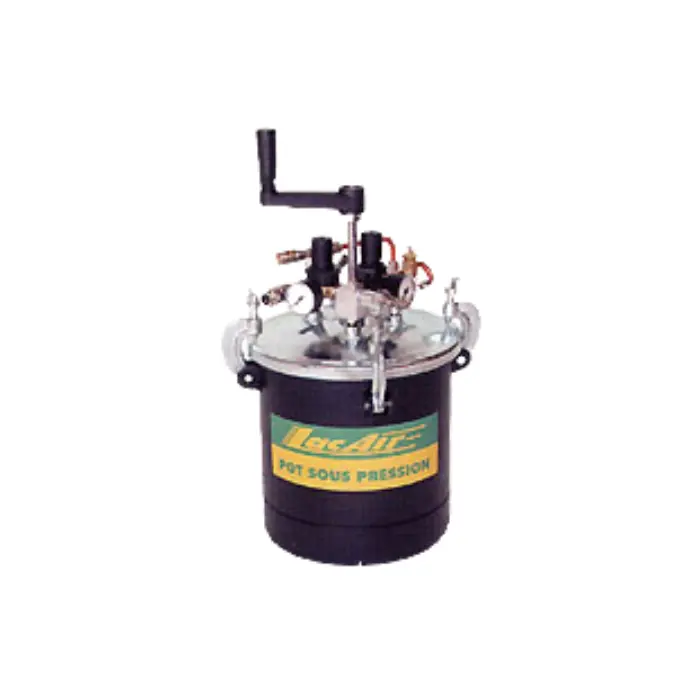 Pot sous pression 10 L 3,5 bars pour vernis et laques