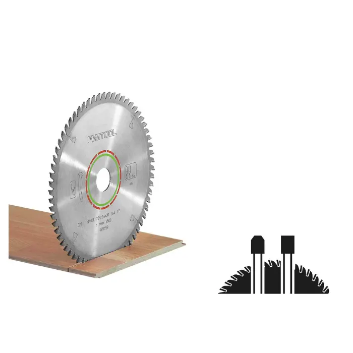 Lame de scie spéciale stratifiés Ø225 x 2,6 x 30 mm TF64