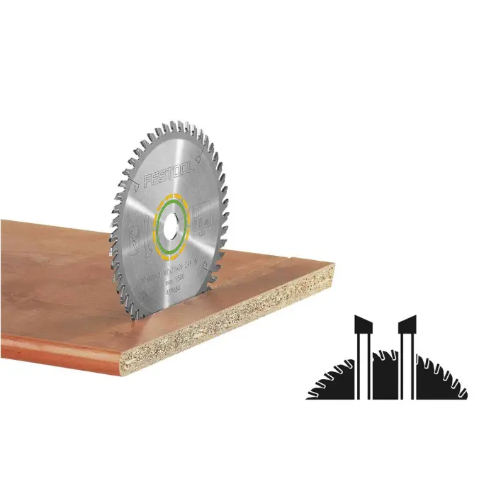 Lame de scie denture fine Ø160 × 2,2 × 20 mm W48