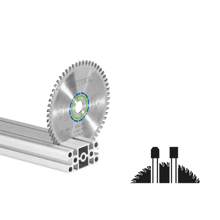 Lame de scie aluminium et plastiques Ø210 x 2,4 x 30 mm TF72