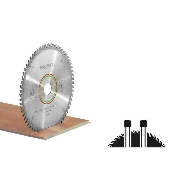 Lame de scie stratifiés/HPL HW Ø260 x 2,5 x 30 mm WZ/FA64
