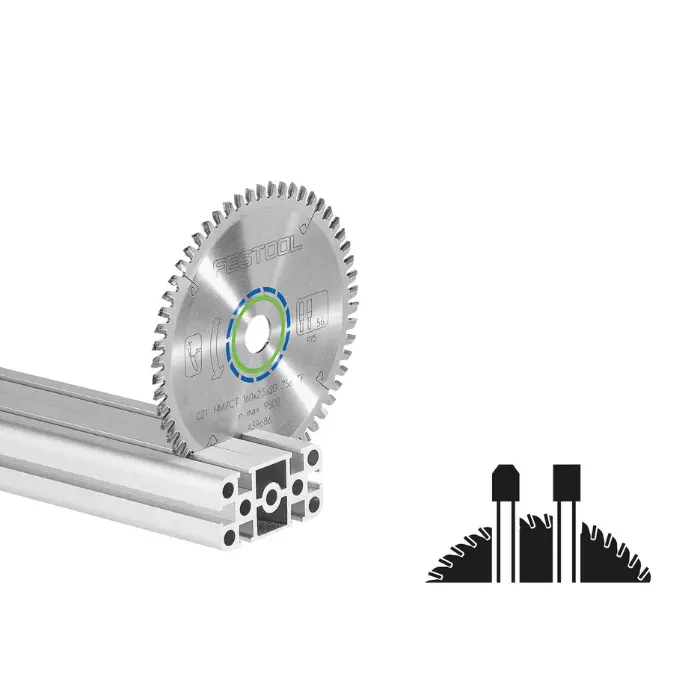 Lame de scie aluminium/plastiques HW Ø260 x 2,4 x 30 mm TF68