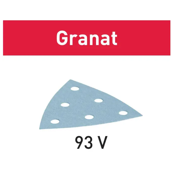 Feuille abrasive Granat StickFix 93V
