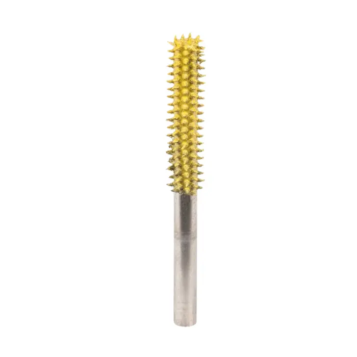 Fraise à picots carbure cylindrique Ø 8 mm grain fin