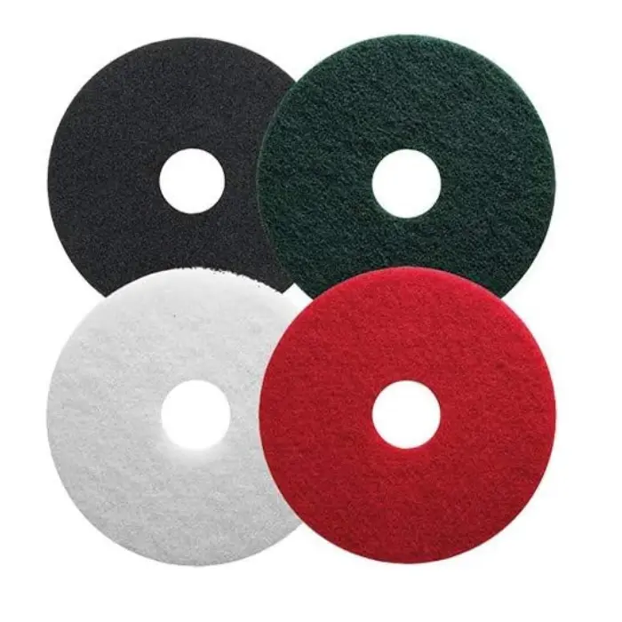Pad fibre polyester Ø 406 mm vert récurage