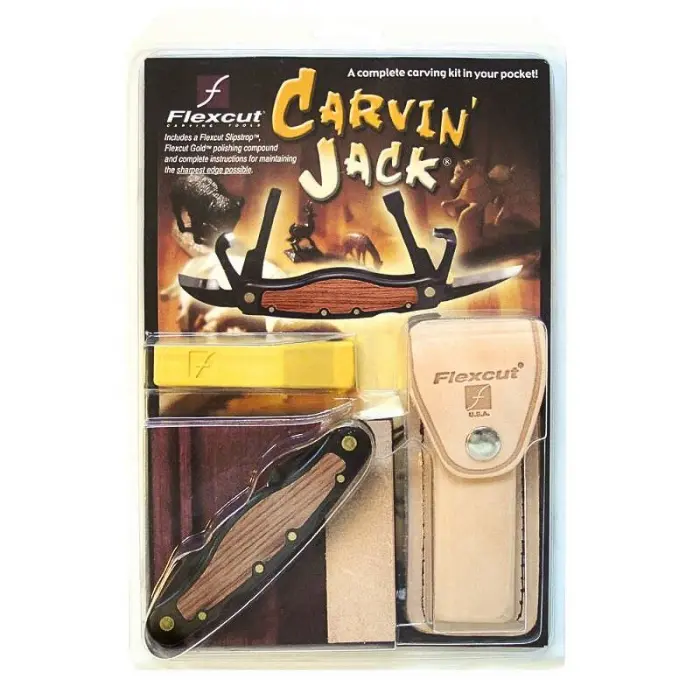 Couteau sculpture 6 lames gaucher Carvin' Jack 2.0