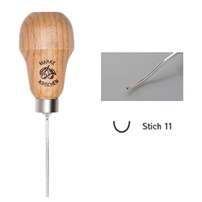 Gouge creuse courbée 0,5 mm
