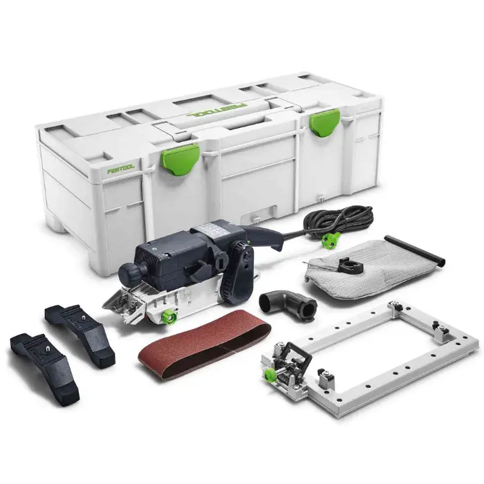 Ponceuse à bande 1010 W 75×533 mm Set - BS 75 E-Set