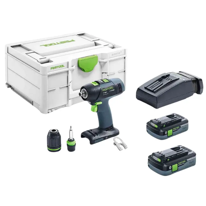 Perceuse-visseuse 18 V 4 vitesses - T 18+3 HPC 4,0 I-Plus