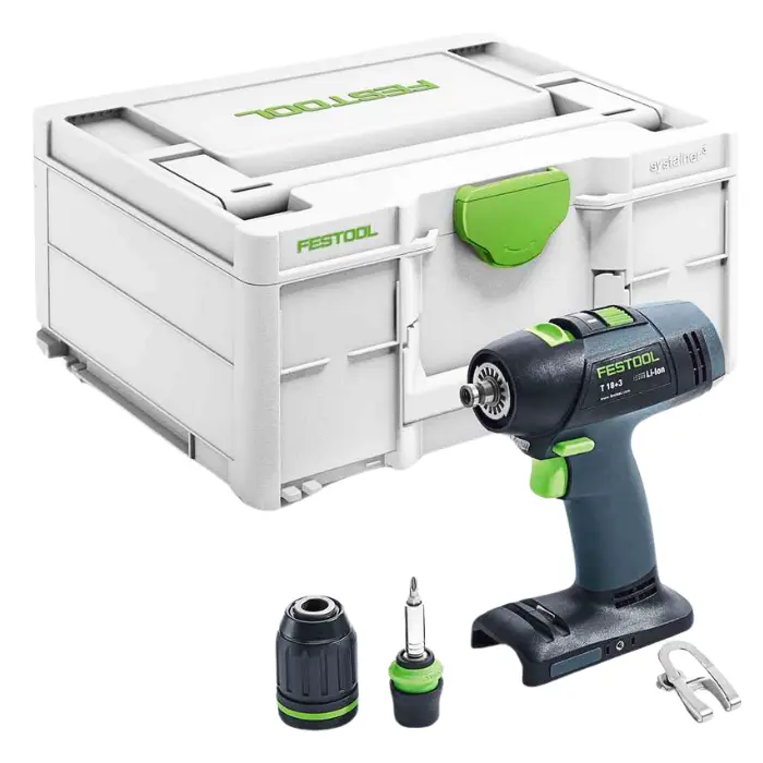 Perceuse-visseuse 18 V 2 vitesses (sans batterie) - T 18+3 Basic