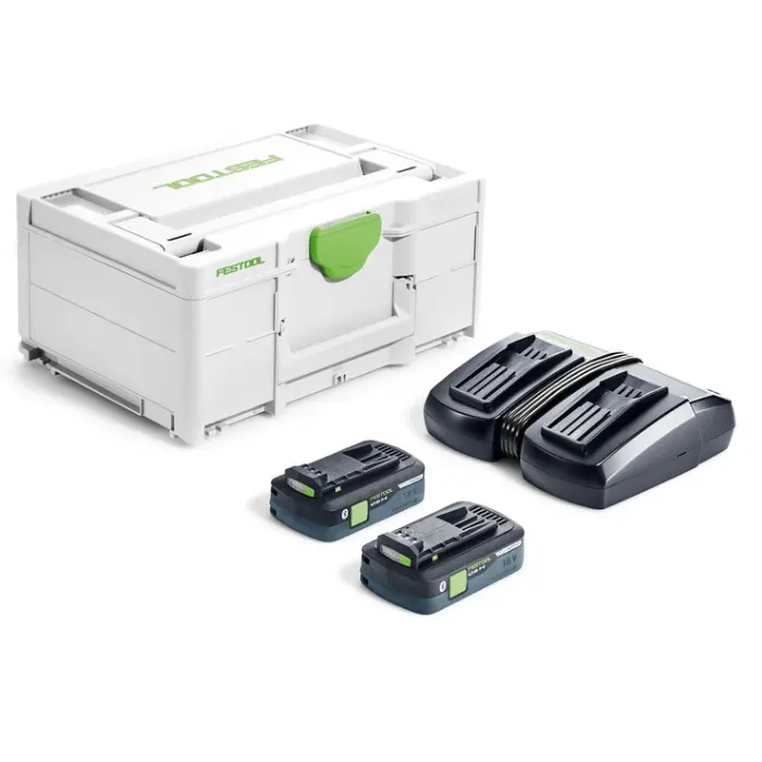 Set énergie 18 V 2×4 Ah + chargeur TCL 6 DUO - SYS 18V