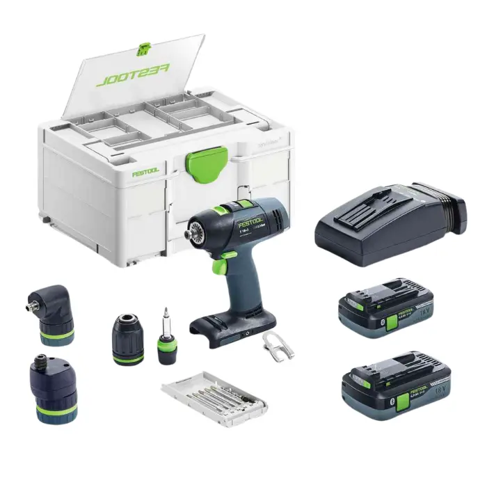 Perceuse-visseuse 18 V 2 vitesses CENTROTEC - T 18+3 HPC 4,0 I-Set