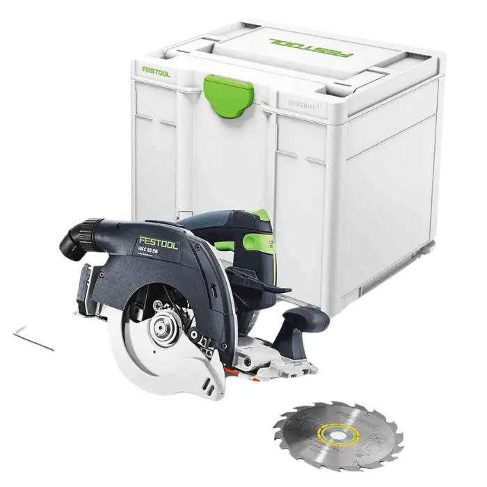 Scie circulaire à capot basculant sans fil 18 V HKC 55 KEB-Basic