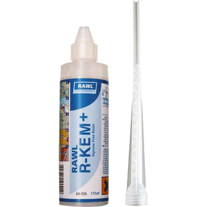 Mortier chimique bicomposant 310 ml ton pierre - R-KEM II