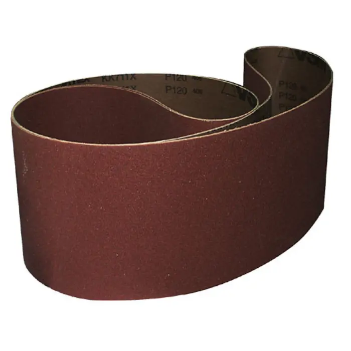 Bande abrasive corindon 100×914 mm grain 80