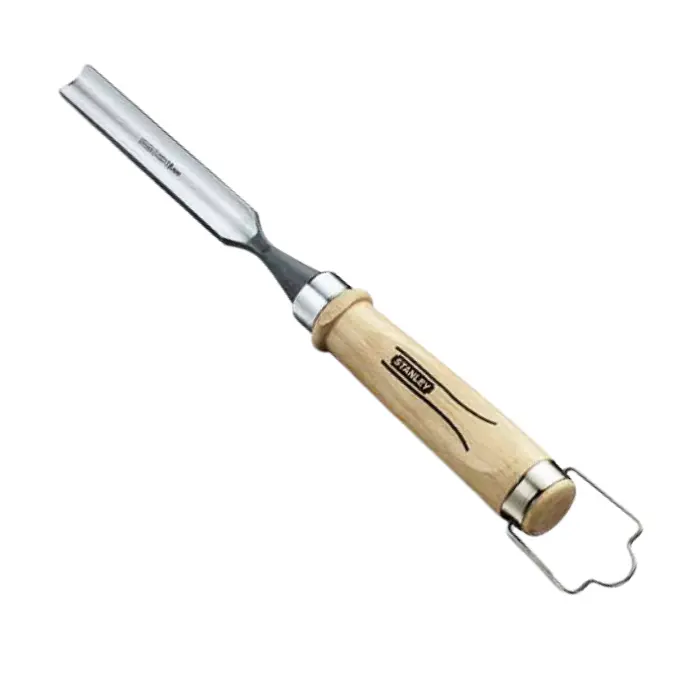 Gouge demi-creuse manche bois