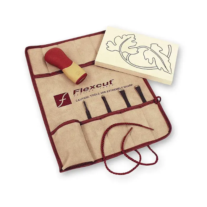 Trousse sculpture 4 lames + 1 manche