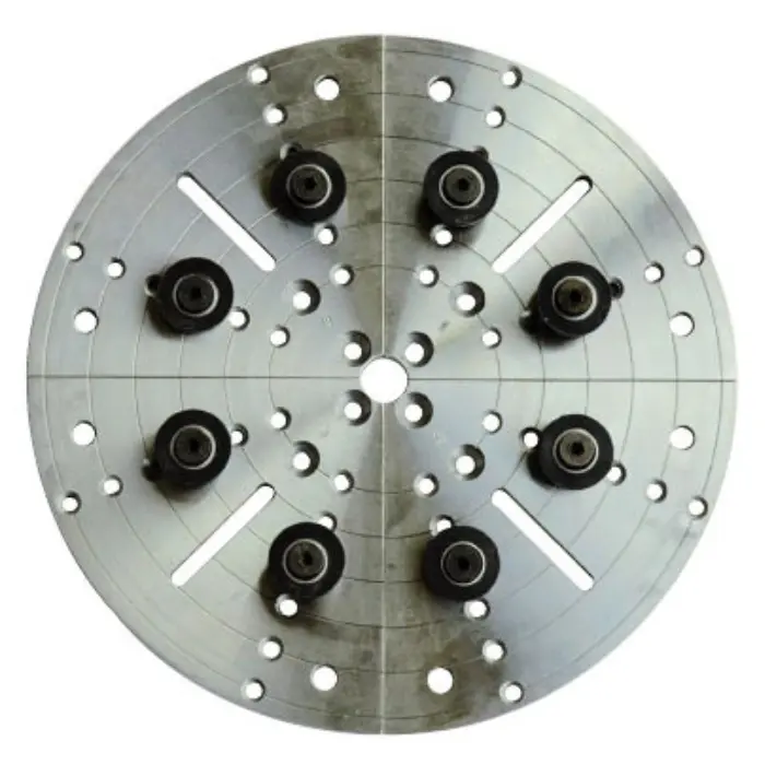 Plateau de reprise Ø 190 mm 4 mors