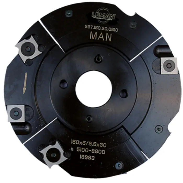 Porte-outils intermédiaire carbure Ø120 mm Al30 ép.8 mm