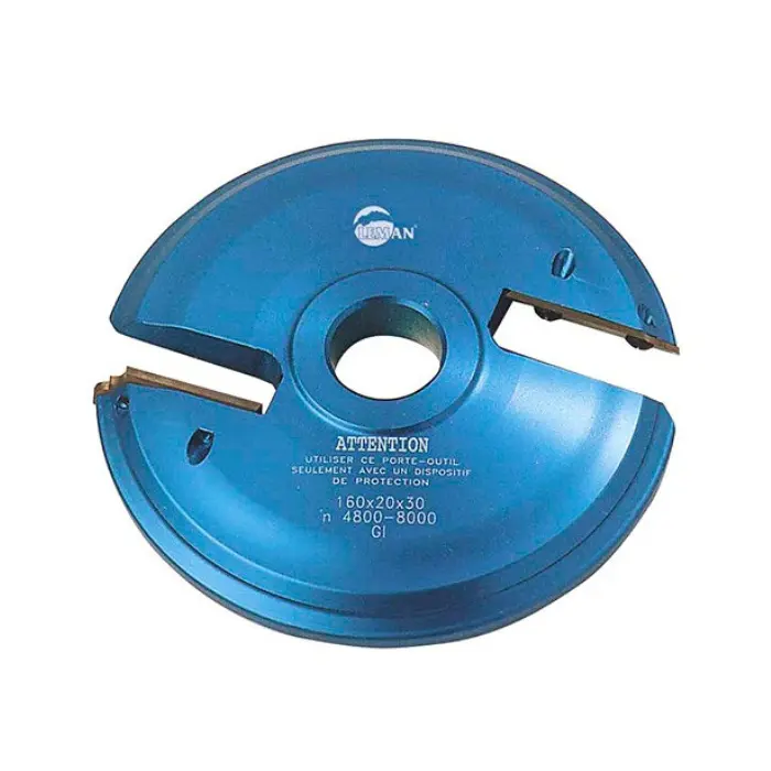 Porte-outils plate-bande multi-profils Ø 160 mm dessous al. 30