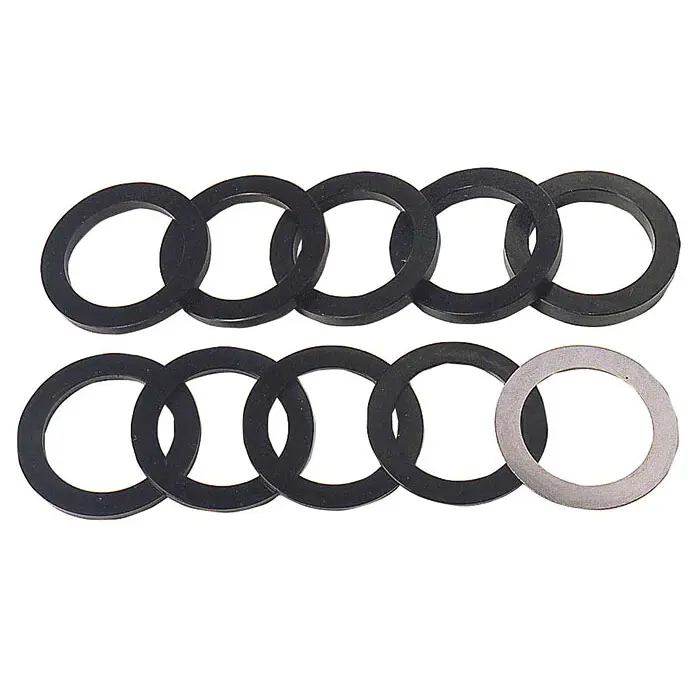 Jeu de 10 bagues Ø45 AL30 1-10 mm (pas 1 mm)