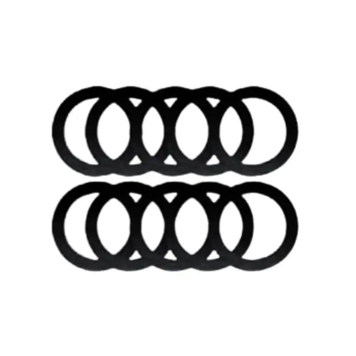 Jeu de 10 bagues Ø70 AL50 0,1-1,0 mm (pas 0,1 mm)