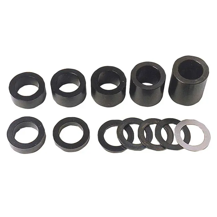 Jeu de 12 bagues de remplissage Ø45 mm Al.30 mm H.205 mm