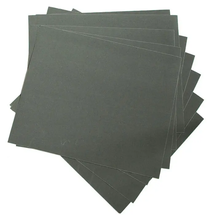 Feuilles abrasives à l'eau grain 800 - lot de 10