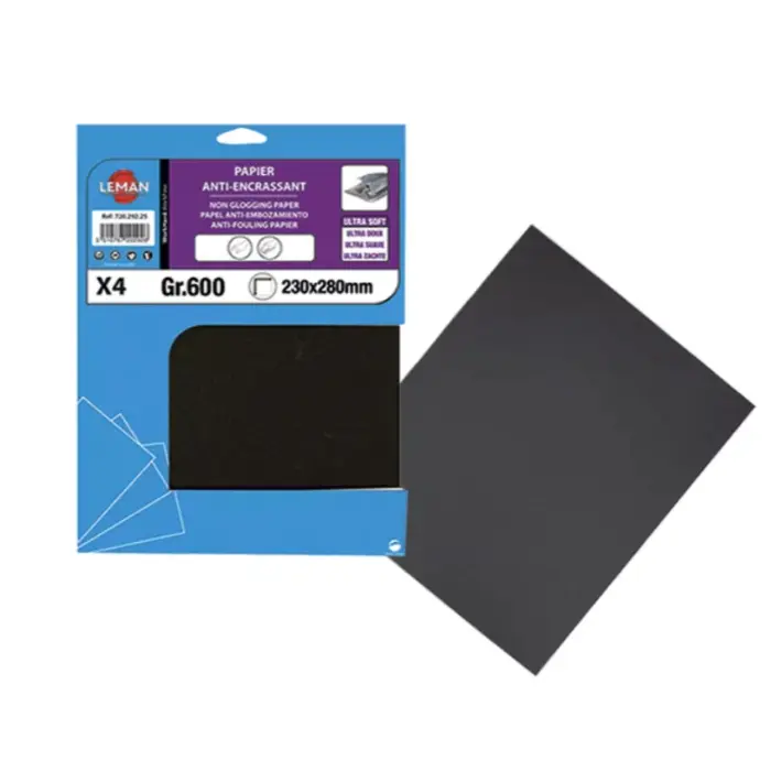 Feuilles abrasives imperméables grain 1200 - boîte de 50