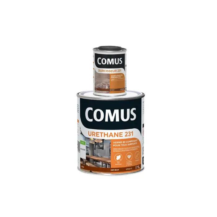 Vernis polyuréthane bi-composant incolore 1,2 L - Uréthane 231