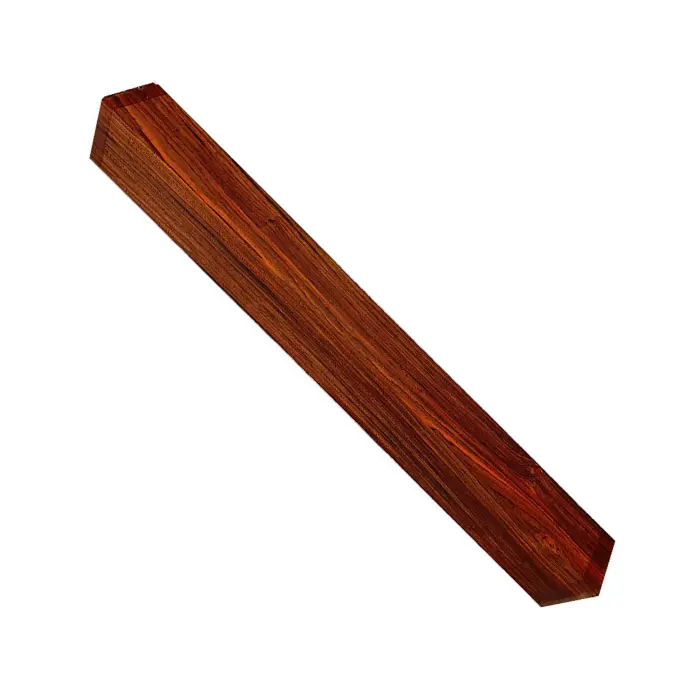 Ébauche de poignée d'arc en Cocobolo 50×50×450 mm