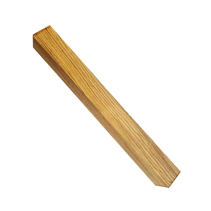 Ébauche de poignée d'arc 50×50×450 mm - Zébrano