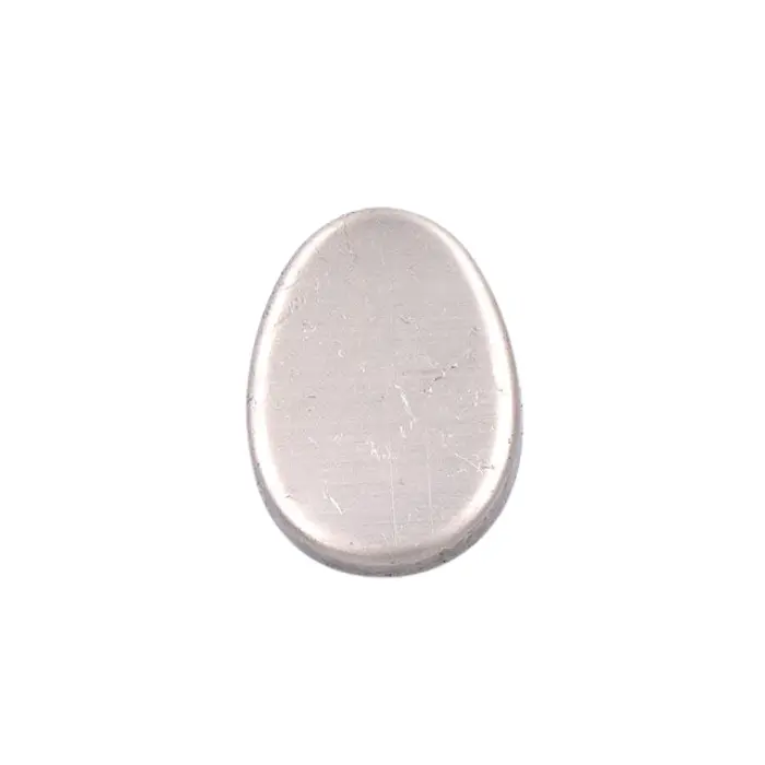 Coiffe de pommeau 36×25 mm - nickelée