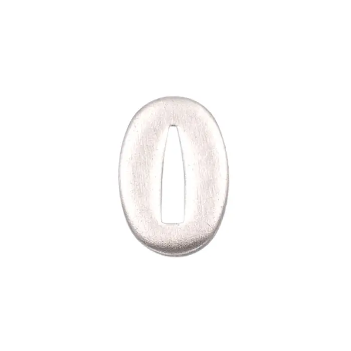 Virole / Bolster en V 24 mm - nickelée