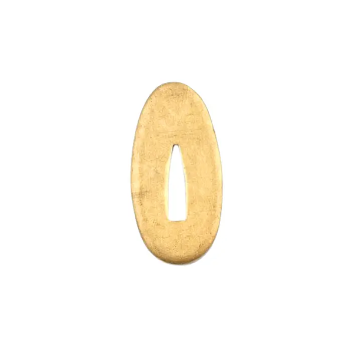 Virole bolster en V35 laiton 35 x 17 x 3 mm
