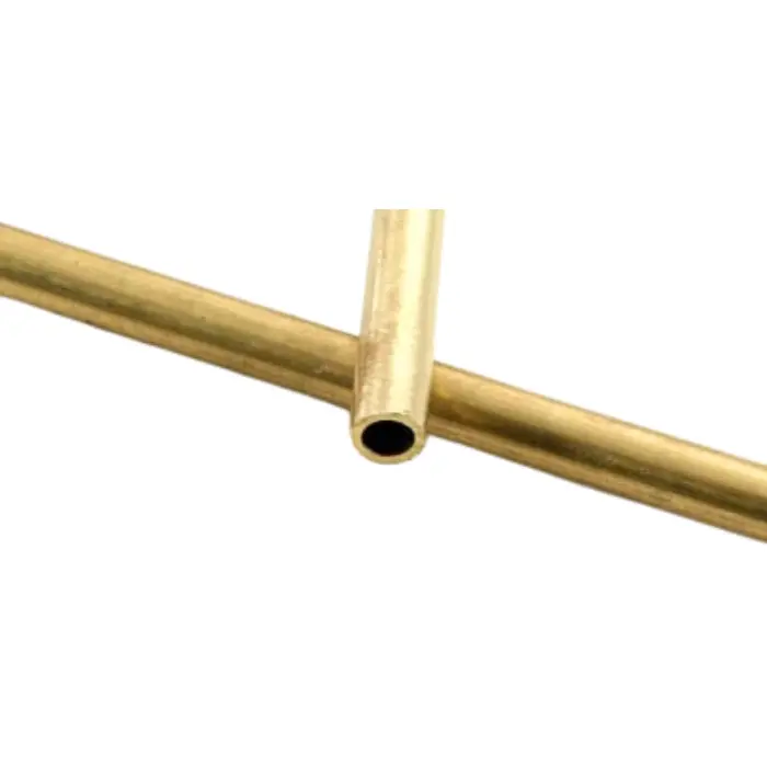 Tube de laiton Ø4 mm L.200 mm