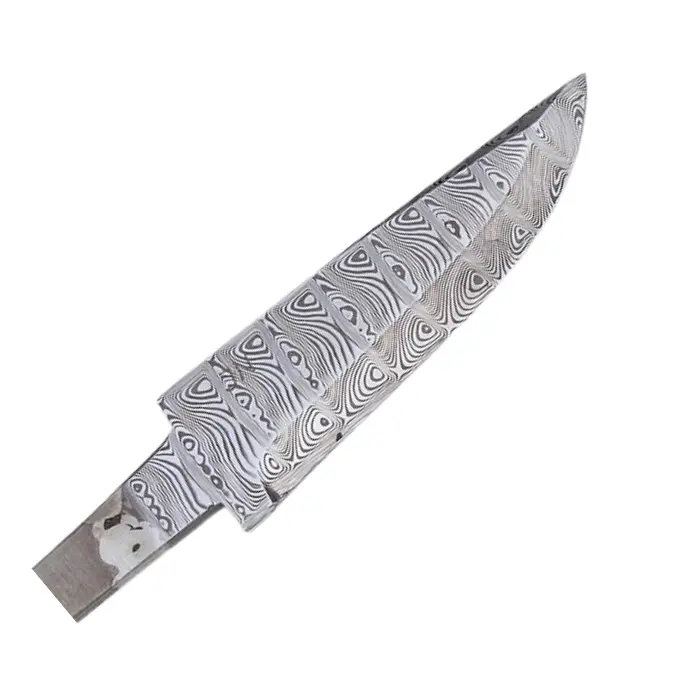 Lame damas Damasteel 85×24 mm - Nordell Damascus 85